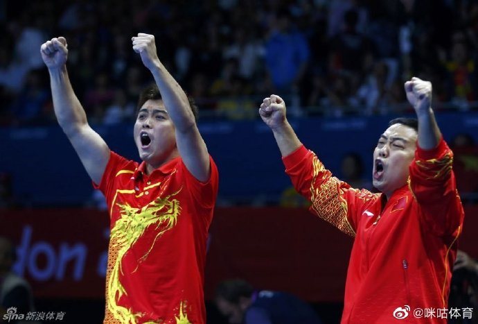 英国乒乓球队轻取韩国乒乓球队，张继科打破历史纪录